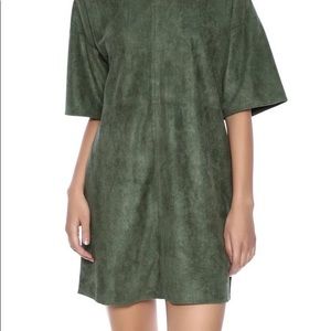 HYFVE grey suede dress